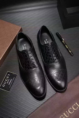 Gucci Business Men Shoes_055